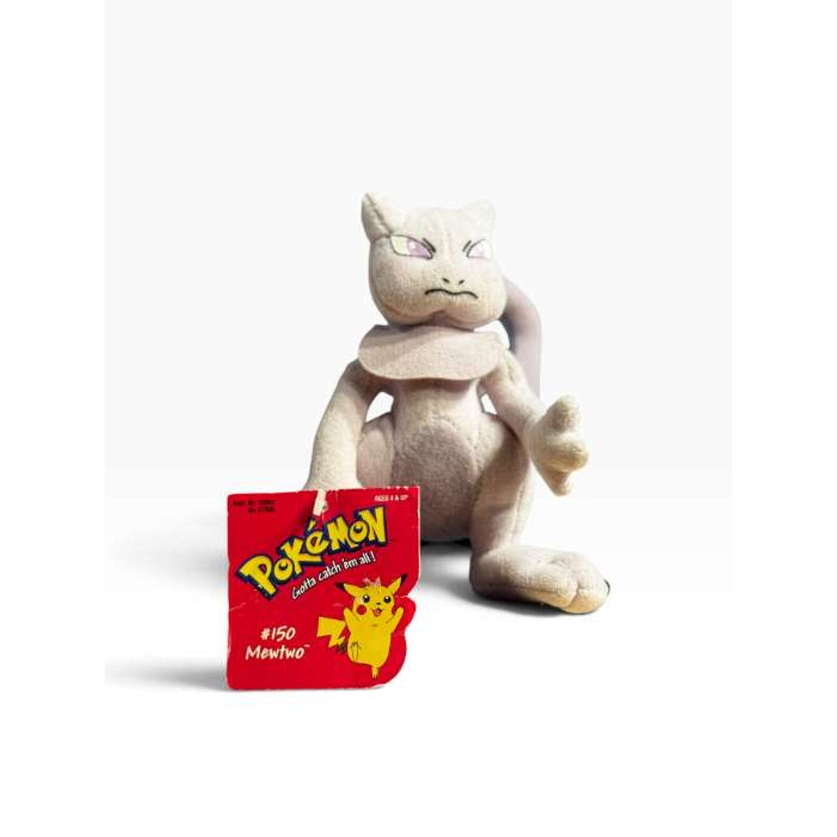 Mewtwo #150 1998 Vintage Plush