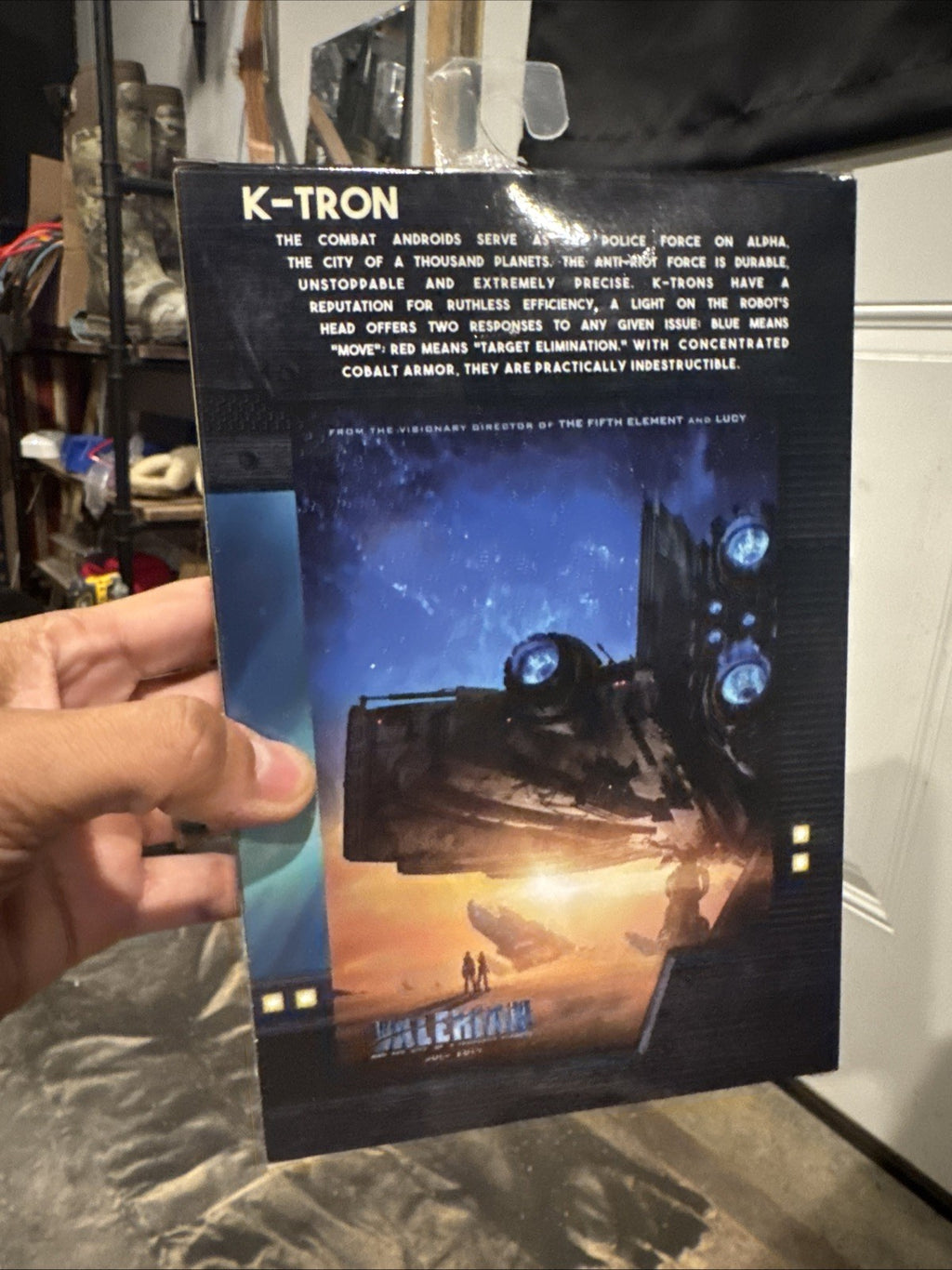 NEW   NECA   K TRON   Valerian and The City of a Thousand Planets 7” Inch Figure1