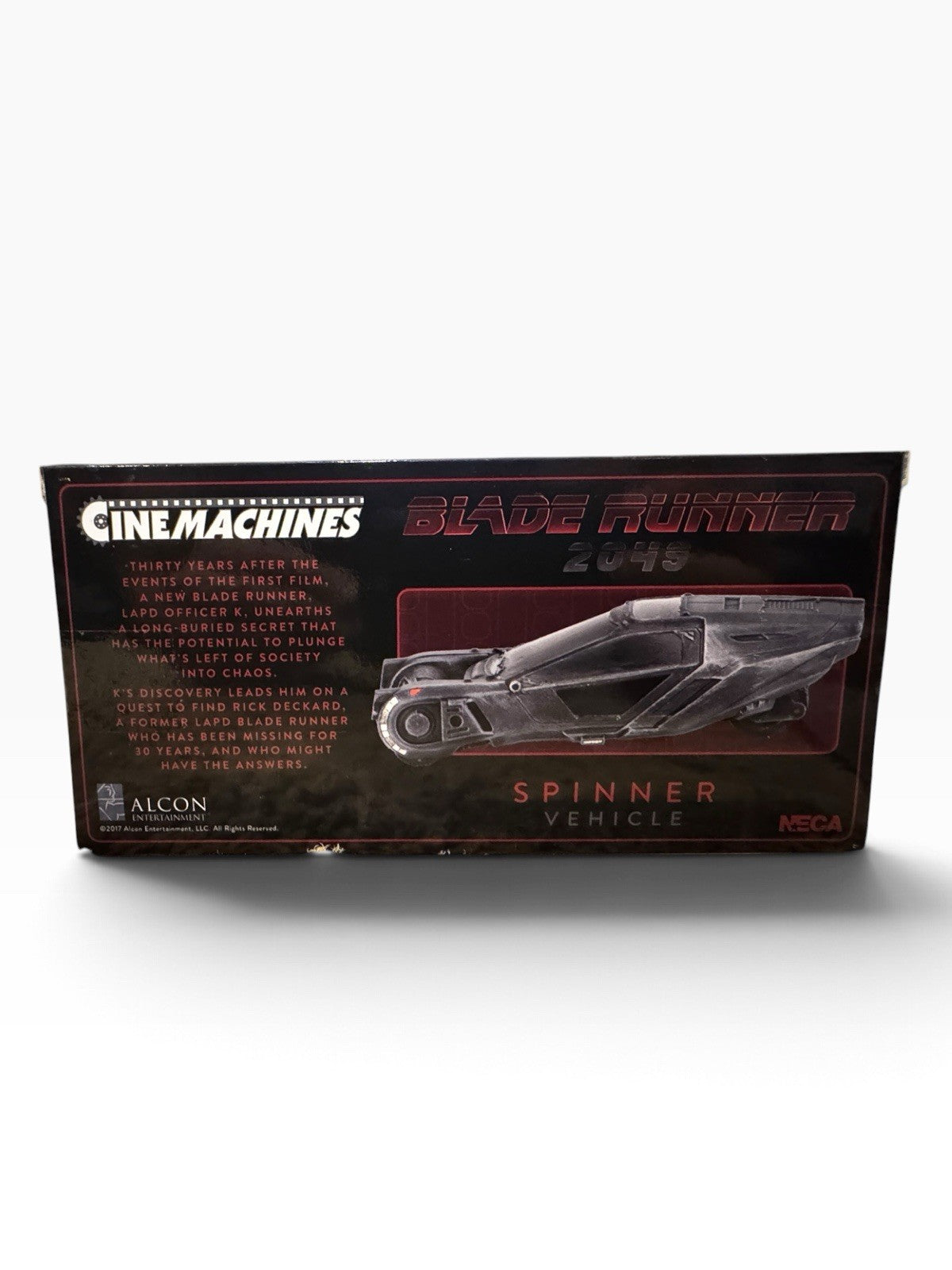 Blade Runner 2049 6 Inch Spinner VEHICLE NECA Cinemachines A482