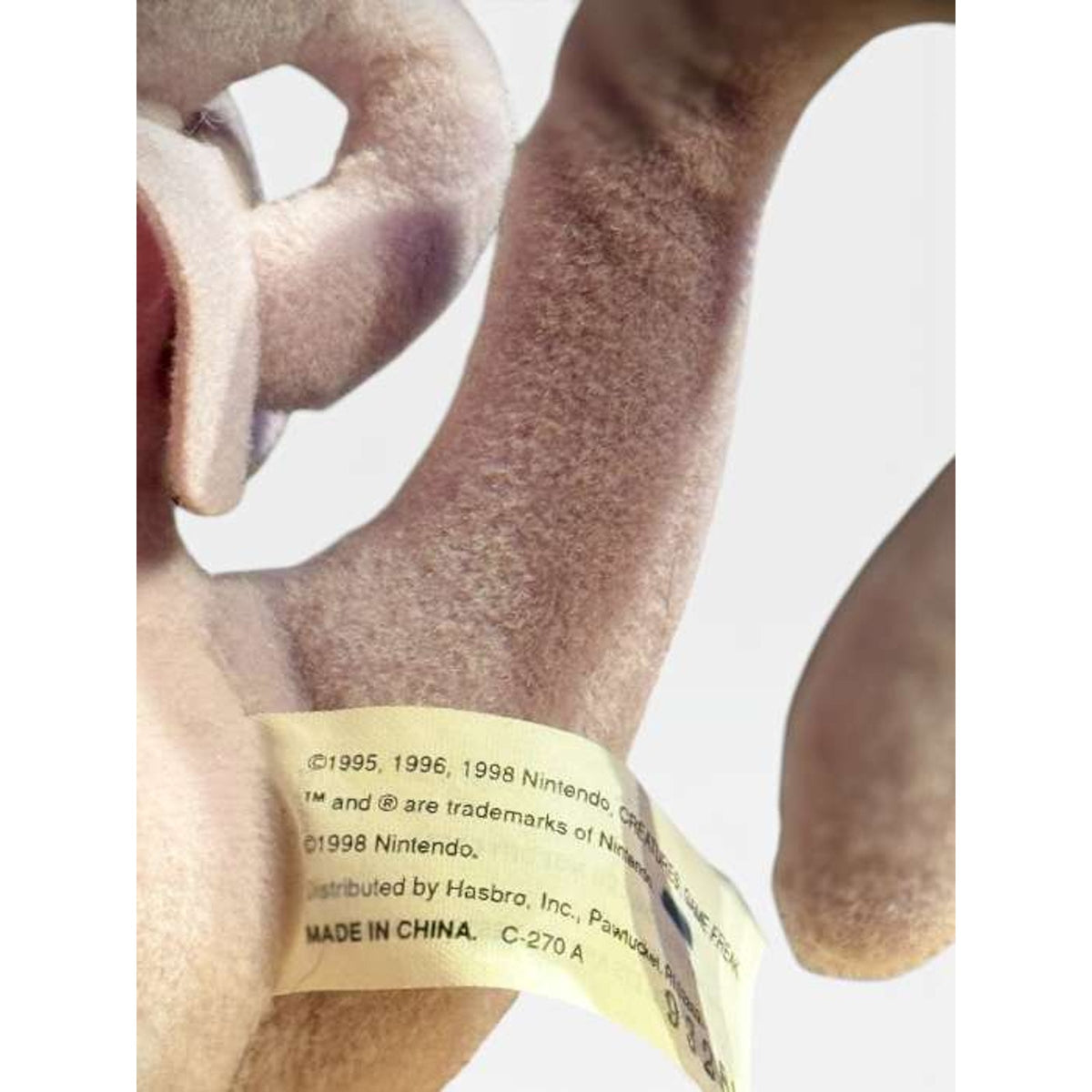 Mewtwo #150 1998 Vintage Plush