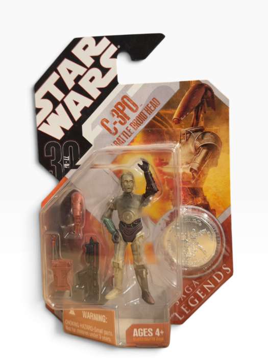 C-3PO with Battle Droid Head