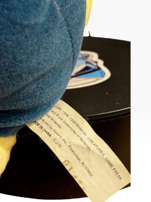 Snorlax #143 Original Vintage 1998 Plush