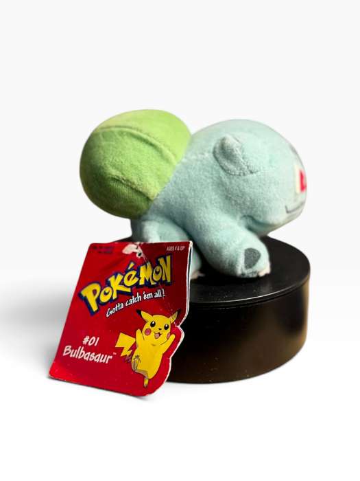 Bulbasaur #01 Original Vintage 5" Plush