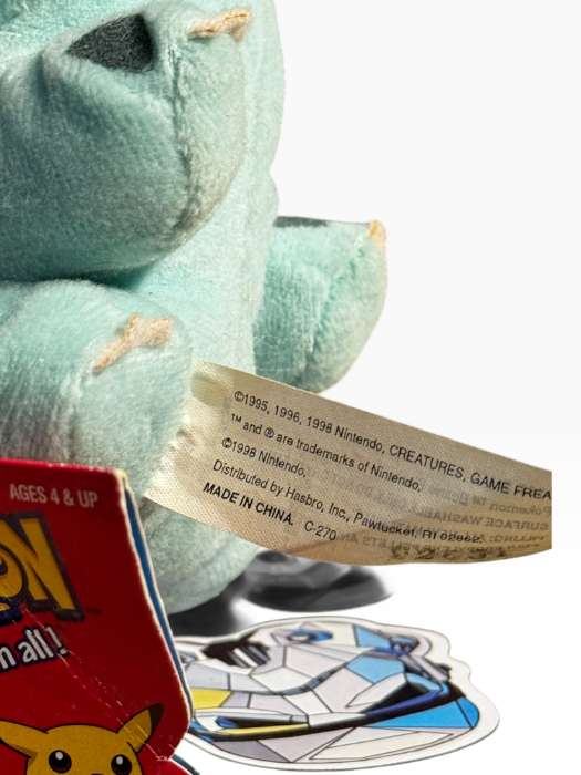 Bulbasaur #01 Original Vintage 5" Plush