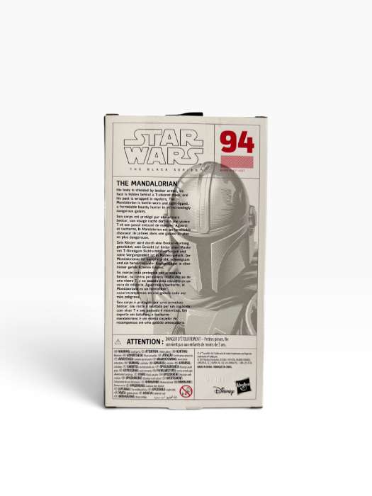 Star Wars The Black Series The Mandalorian #94 First Edition Action Figure, New in Box