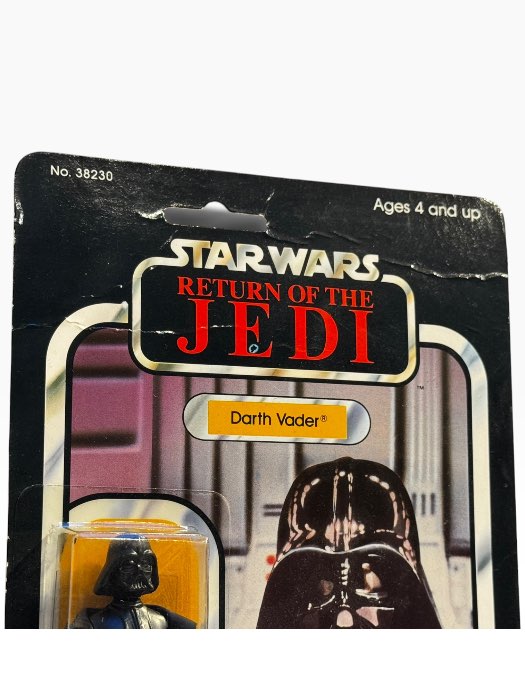Original Kenner Darth Vader on Return of the Jedi 77-Back A card.