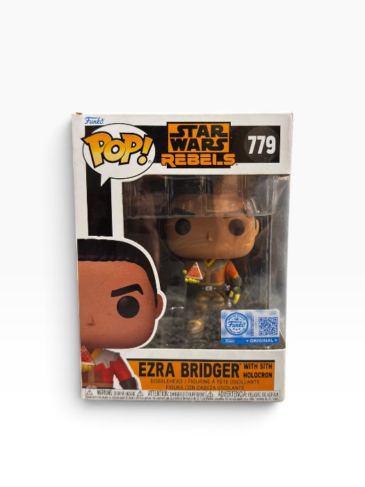Funko Pop! Ezra Bridger #779 with Sith Holocron